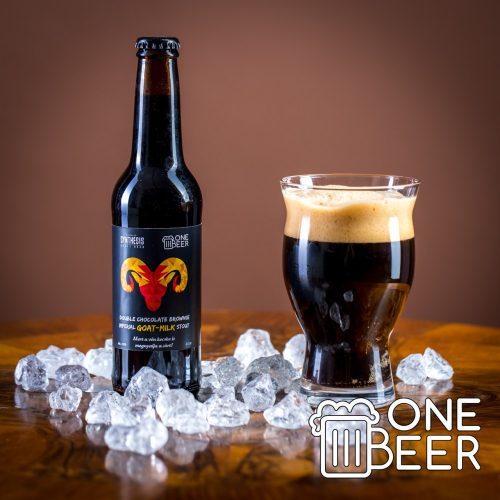 Synthesis & One Beer Double Chocolate Brownie Imperial GOAT-MILK Stout 0,33l