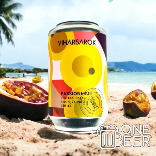 Viharsarok & One Beer Passionfruit Gose 0,33l