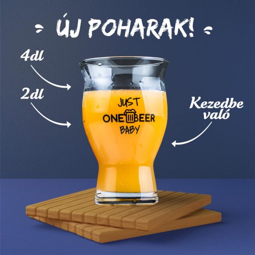 One Beer Pohár 0,4l