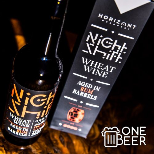 Horizont Night Shift Rum Barrel Aged Wheat Wine 0,33l