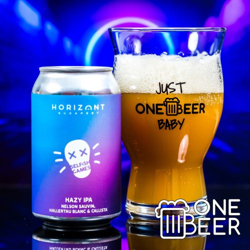 Horizont  Selfish Games Hazy IPA 0,33l (Kék)