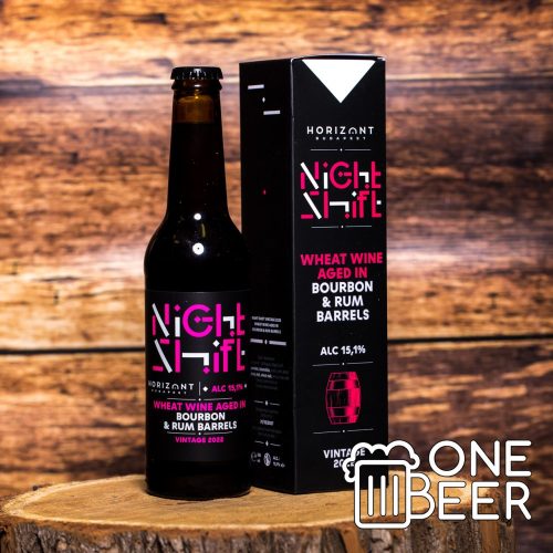 Horizont Wheat Wine Aged in Bourbon & Rum Barrels 0,33l