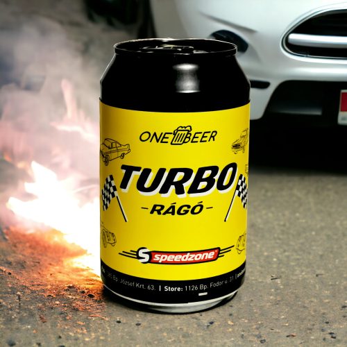 Speedzone & One Beer Turbo Rágó 0,33l