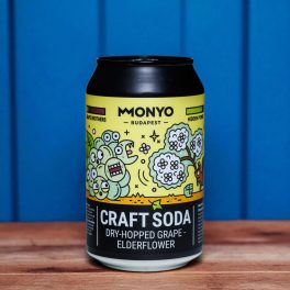 Monyo Grape & Elderflower Craft Soda 0,33l