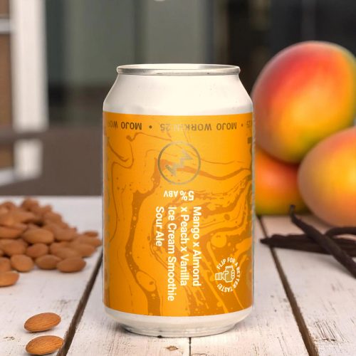 Monyo Ice Cream Mango & Almond & Peach & Vanilla Smoothie Sour Ale 0,33l