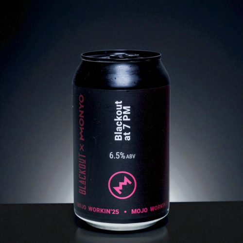 Monyo Blackout at 7 pm 0,33l