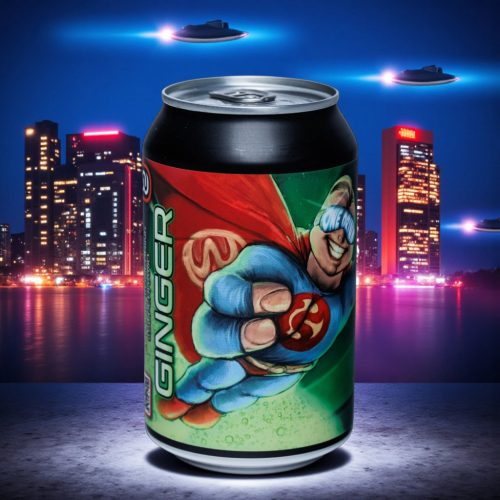 One Drink & Szuperkéz Ginger Soda 0,33l