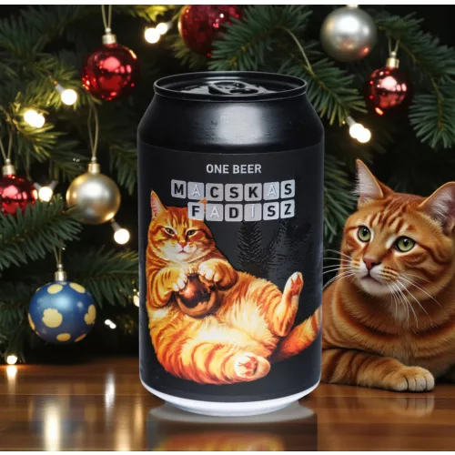 One Beer Macskás Fadísz 0,33l