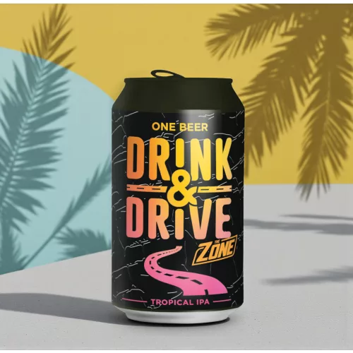 One Beer & the Zone Drink & Drive Tropical IPA 0,33l