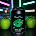 One Beer Non Alcoholic Sugar Lips Green Apple Edition 0,33l