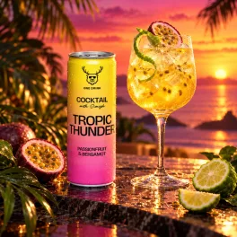 One Drink Tropic Thunder Cocktail with Simigh 0,25l