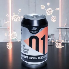 HopTop Re-Search Series 01 DDH NEIPA Peach Notes 0,33l