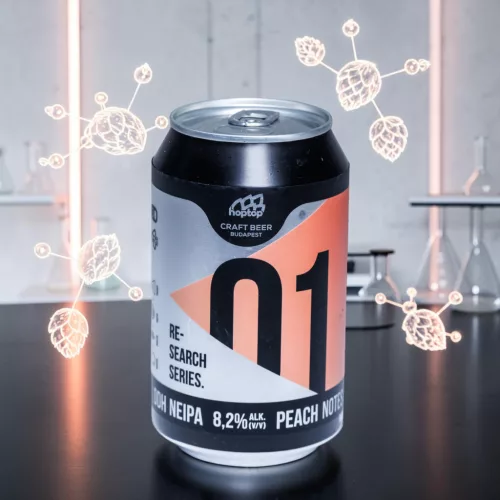 HopTop Re-Search Series 01 DDH NEIPA Peach Notes 0,33l