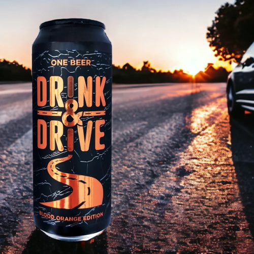 One Beer Drink & Drive Blood Orange Edition 0,5l