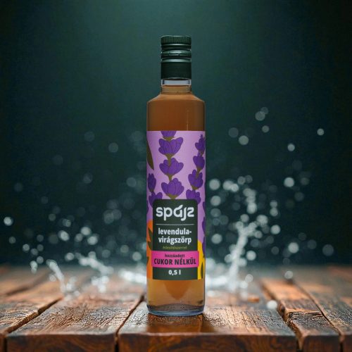 Spájz Szörp - Levendula (Hozzáadott cukor nélkül) 0,5l