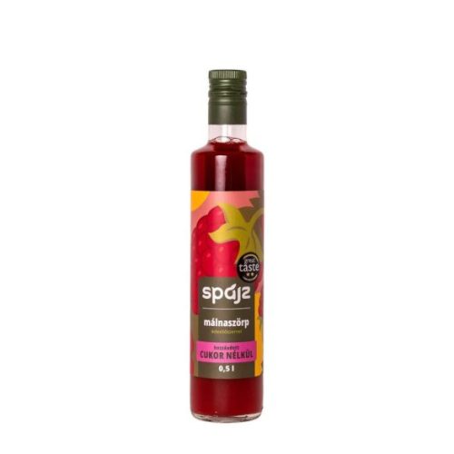 Spájz Szörp - Málna (Hozzáadott cukor nélkül) 0,5l