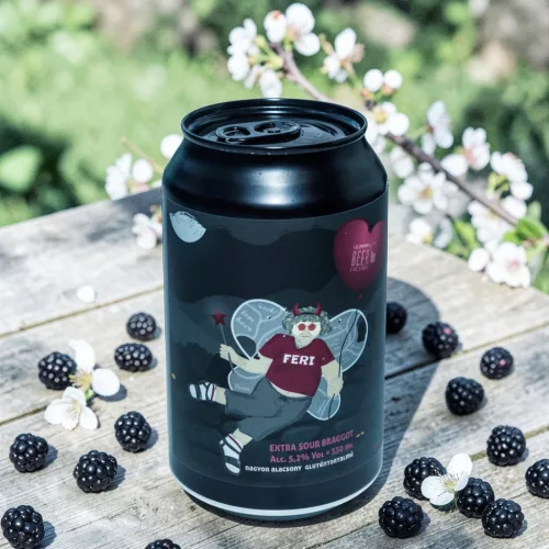 Happpy Beer Szedres Feri Extra Sour Braggot with Blackberry 0,33l