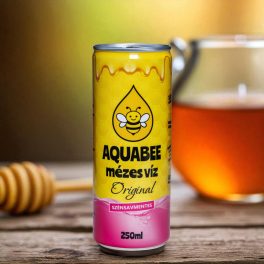 AquaBee Mézes Víz (Mentes) 0,25l