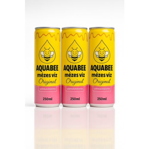 AquaBee Mézes Víz (Mentes) 0,25l