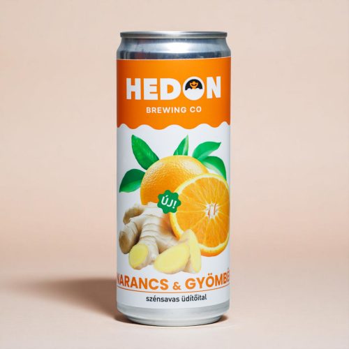 Hedon Narancs & Gyömbér Üdítő 0,33l