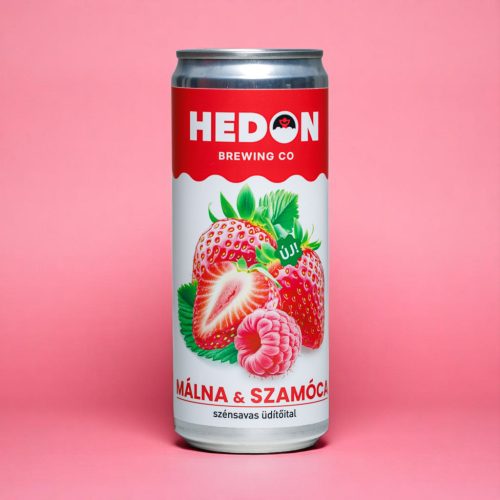 Hedon Málna & Szamóca Üdítő 0,33l