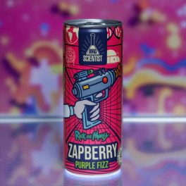Mad Scientist Rick & Morty Zapberry Purple Fizz 0,25l