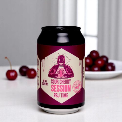 Mad Scientist Sour Cherry PBJ Time Mead 0,33l