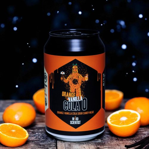 Mad Scientist Orange Vanilla Cola O 0,33l