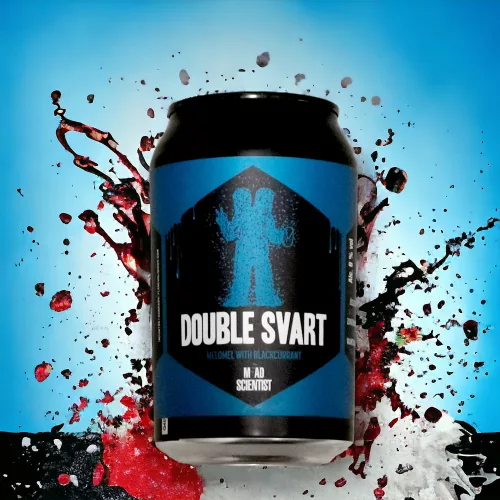 Mad Scientist Double Svart 0,33l