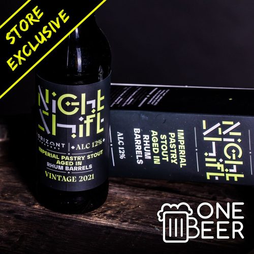 Horizont Night Shift Imperial Pastry Stout In Rhum Barrel 0,33l