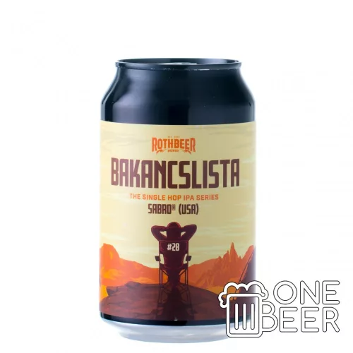 Rothbeer Bakancslista Sabro 0,33l