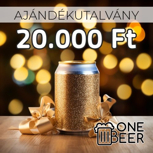 One Beer Ajándékkártya 20.000 Ft