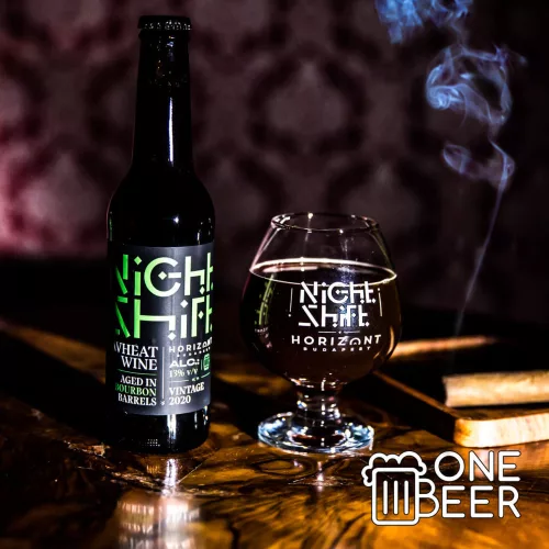 Horizont Night Shift Bourbon Barrel Aged Wheat Wine 0,33l