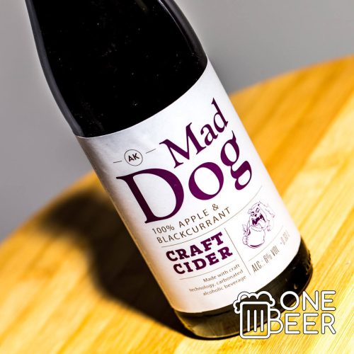 MadDog Cider (Feketeribizli) 0,33l