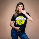 One Beer póló - Liquid Beer Cat